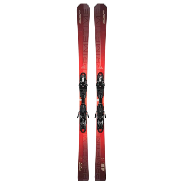 Schiuri unisex Elan Primetime 55+ FX EMX 12.0 Red / 172 cm photo 1