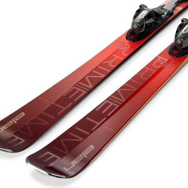 Schiuri unisex Elan Primetime 55+ FX EMX 12.0 Red / 172 cm photo 4