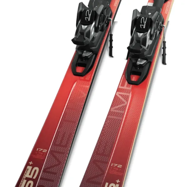 Schiuri unisex Elan Primetime 55+ FX EMX 12.0 Red / 172 cm photo 5