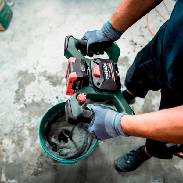 Mașină de amestecat Metabo RW 18 LTX BL 120 Mixer / Green photo 6
