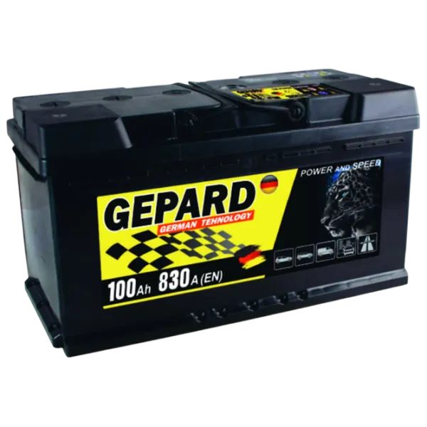 Авто аккумулятор Gepard Japan 830 A / 100 Ач  photo 1