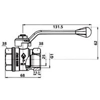 Robinet Bugatti 09100014 F / F photo 2
