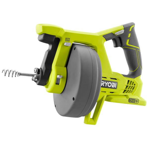 Устройство для прочистки канализации Ryobi R18DA-0 Зеленый / Пластик photo 1