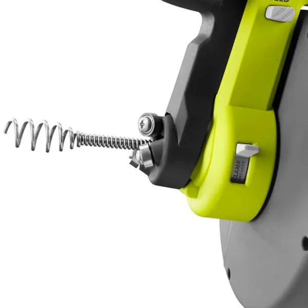 Устройство для прочистки канализации Ryobi R18DA-0 Зеленый / Пластик photo 3