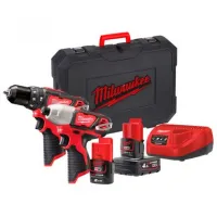 Set de instrumente Milwaukee M12BPP2B-421C 12 V / 2