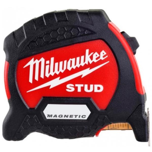 Ruletă Milwaukee STUD II 5 m / Red photo 1 Ruletă Milwaukee STUD II 5 m / Red photo 1