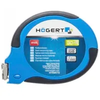 Рулетка Hoegert HT4M473 30 м / Синий
