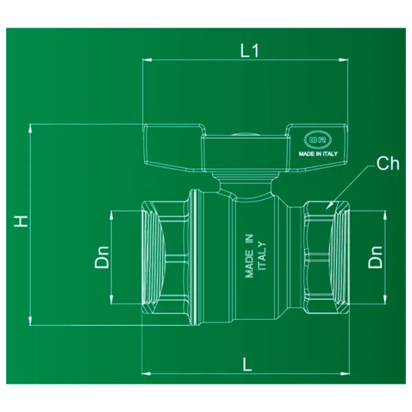 Robinet Officine Rigamonti 1110.020 F / F  photo 3