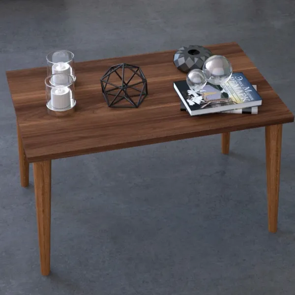 Măsuță de cafea Remaks Retro Coffee Table 00942537 Brown photo 4