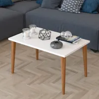 Măsuță de cafea Remaks Retro Coffee Table 00942536 White photo 2