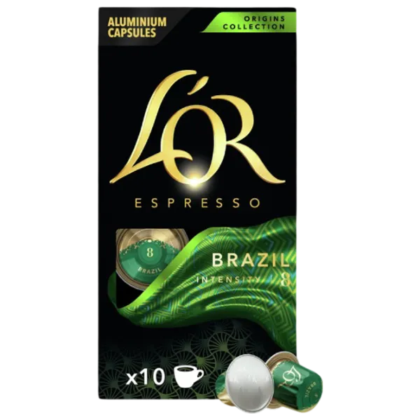 Кофе L'OR Brazil Капсулы / Espresso / 10 капсул photo 1