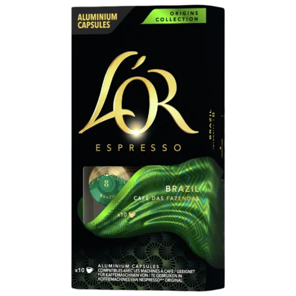 Кофе L'OR Brazil Капсулы / Espresso / 10 капсул photo 2