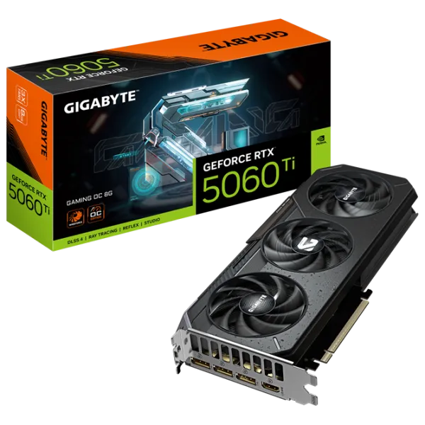 Placă video Gigabyte GeForce RTX 5060 Ti GAMING OC PCI Express x16 5.0 / 8 GB photo 10