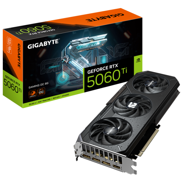 Placă video Gigabyte GeForce RTX 5060 Ti GAMING OC PCI Express x16 5.0 / 8 GB photo 10
