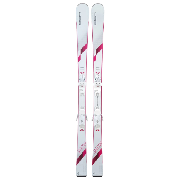 Schiuri pentru femei Elan Snow LS EL 7.5 White / 146 cm photo 1