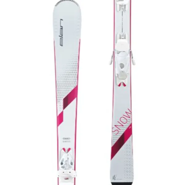 Schiuri pentru femei Elan Snow LS EL 7.5 White / 146 cm photo 2