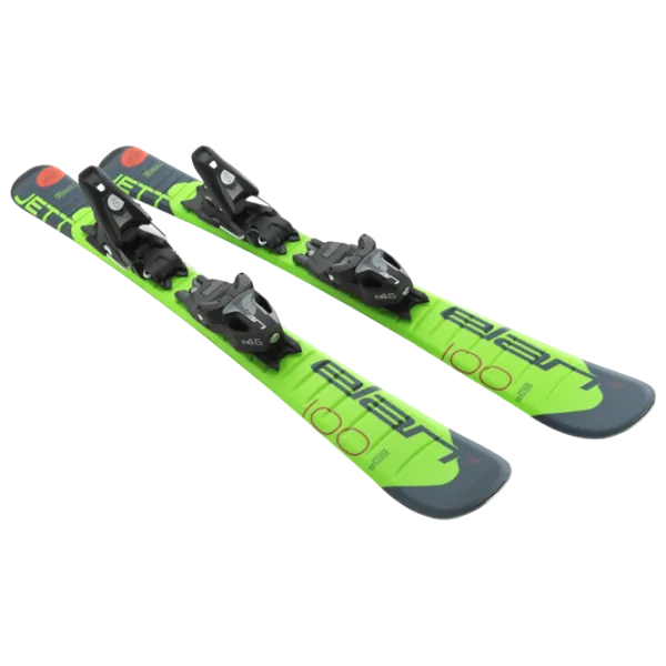 Лыжи для детей Elan Jett QS EL 4.5 Зеленый / 90 см photo 2