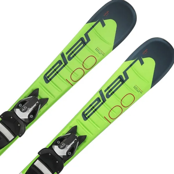 Лыжи для детей Elan Jett QS EL 4.5 Зеленый / 90 см photo 3
