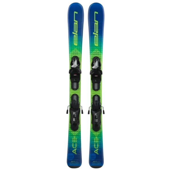 Schiuri pentru copii Elan Jett Jrs EL 7.5 Green / 140 cm photo 1