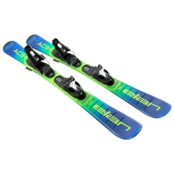 Schiuri pentru copii Elan Jett Jrs EL 7.5 Green / 140 cm photo 2
