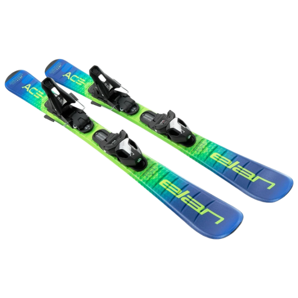 Schiuri pentru copii Elan Jett Jrs EL 7.5 Green / 140 cm photo 2