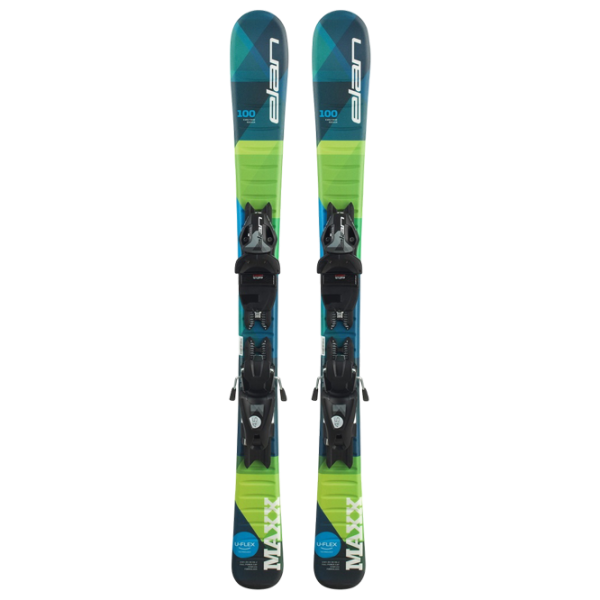 Schiuri pentru copii Elan Maxx QS EL 7.5 Green / 150 cm photo 1