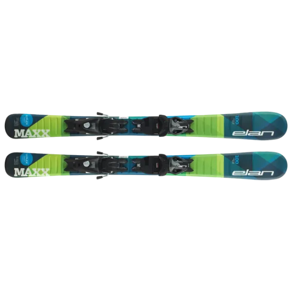 Schiuri pentru copii Elan Maxx QS EL 7.5 Green / 150 cm photo 2