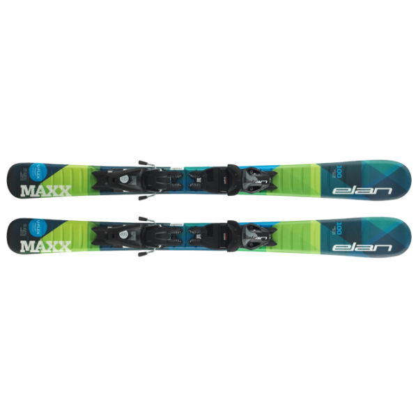 Schiuri pentru copii Elan Maxx QS EL 7.5 Green / 150 cm photo 2