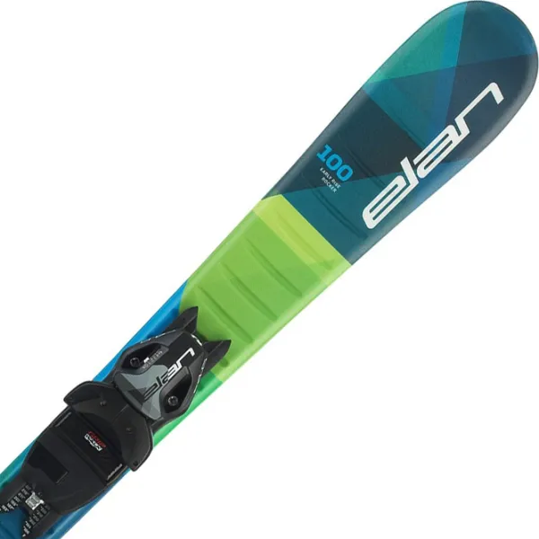 Schiuri pentru copii Elan Maxx QS EL 7.5 Green / 150 cm photo 4