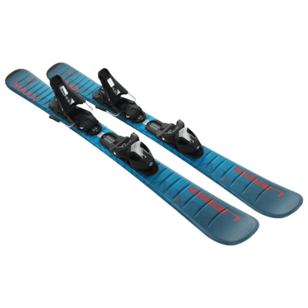 Schiuri pentru copii Elan Maxx JR QS EL 7.5 Blue / 130 cm photo 2