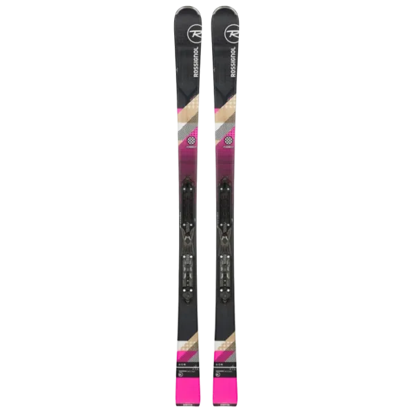 Schiuri pentru femei Rossignol Passion XP/XP W10 B83 BK/SP Black / 157 cm photo 1
