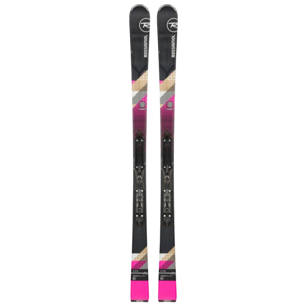 Schiuri pentru femei Rossignol Passion XP/XP W10 B83 BK/SP Black / 157 cm photo 1