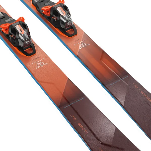 Schiuri unisex Elan Wingman 82 CTI FX Orange / 178 cm photo 7