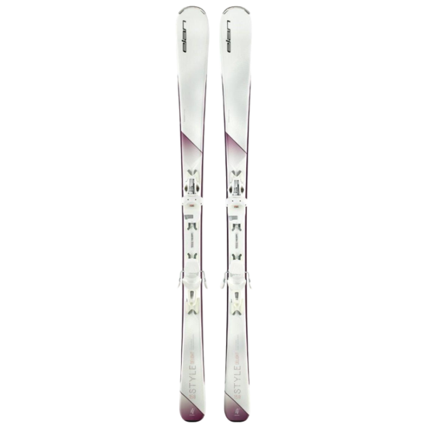 Schiuri pentru femei Elan Delight Style LS ELW 9.0 White / 158 cm photo 1