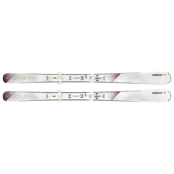 Schiuri pentru femei Elan Delight Style LS ELW 9.0 White / 158 cm photo 3