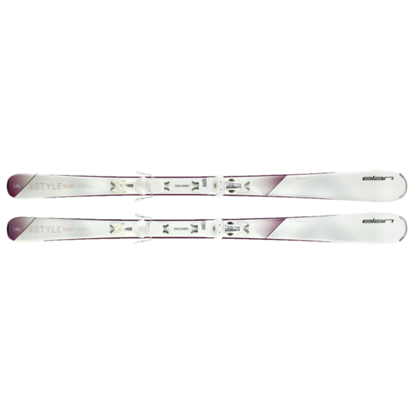 Schiuri pentru femei Elan Delight Style LS ELW 9.0 White / 158 cm photo 3
