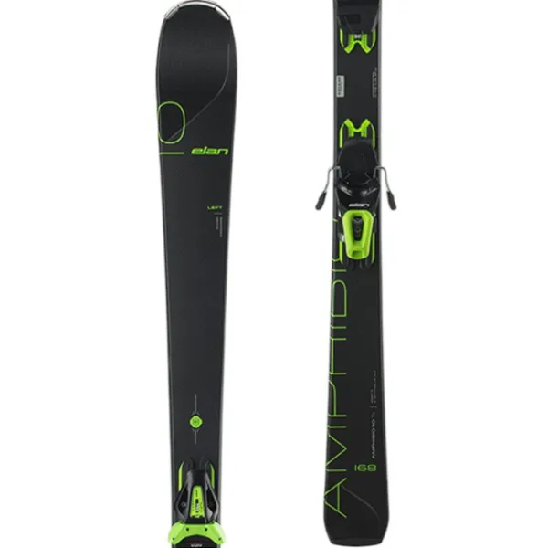 Schiuri pentru bărbați Elan Amphibio 10 TI PS EL10.0 Black / 176 cm photo 4