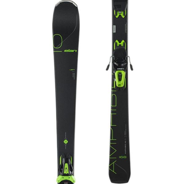 Schiuri pentru bărbați Elan Amphibio 10 TI PS EL10.0 Black / 176 cm photo 4