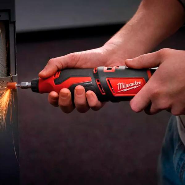 Polizor Milwaukee C12RT-0 M12 Drept / / Red photo 7