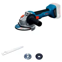Шлифовальная машина Bosch GWS 18V-8 Угловая / 1500 Вт / Синий photo 2