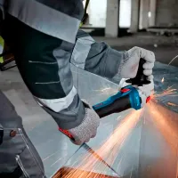 Шлифовальная машина Bosch GWS 18V-8 Угловая / 1500 Вт / Синий photo 7