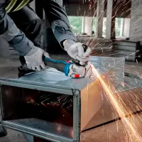 Шлифовальная машина Bosch GWS 18V-8 Угловая / 1500 Вт / Синий photo 9