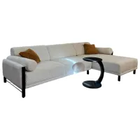 Canapea de colț GUVEN Collection Nora (085692)  / Gray