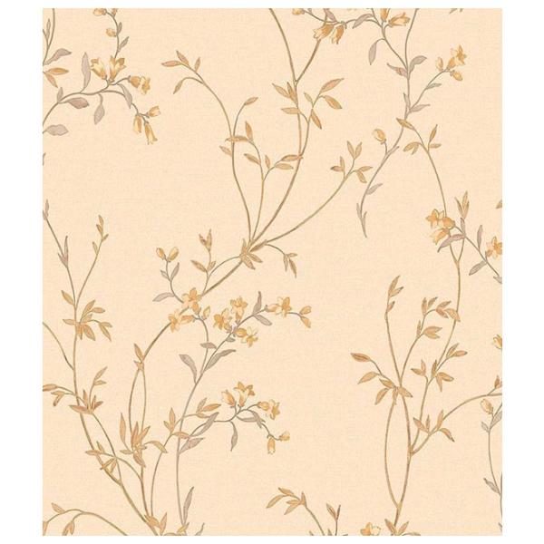 Tapete Parato Desideria Light Brown / Floristică photo 1