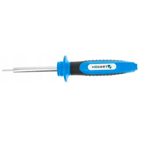 Pistol de lipit Hoegert HT2C303 Blue / Plastic photo 1 Pistol de lipit Hoegert HT2C303 Blue / Plastic photo 1