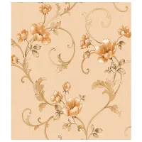 Обои Parato Desideria Светло-коричневый / Флористика