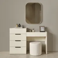 Fotoliu moale Evmoda Toscana White / Stofă photo 2
