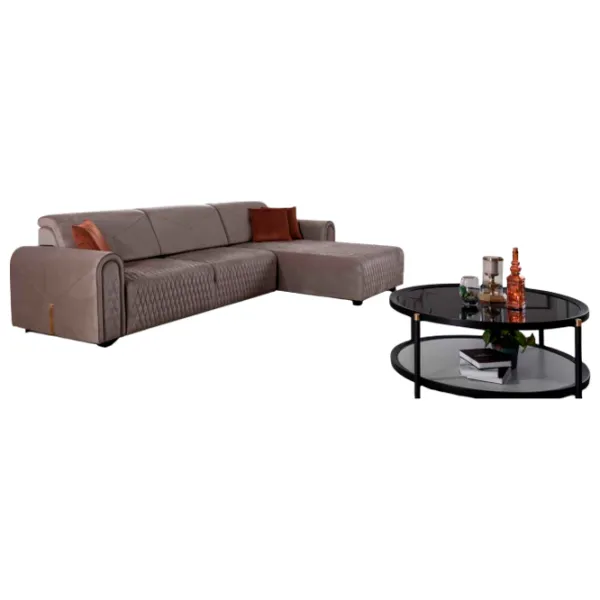 Canapea de colț Lenova Cooper (083084) Sofa / Brown photo 2