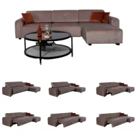 Canapea de colț Lenova Cooper (083084) Sofa / Brown photo 3