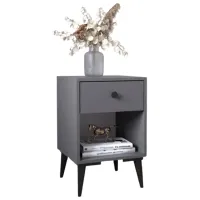 Noptiere Remaks Zambak 1 C 67.5 x 43 x 43 / PAL / Antracite